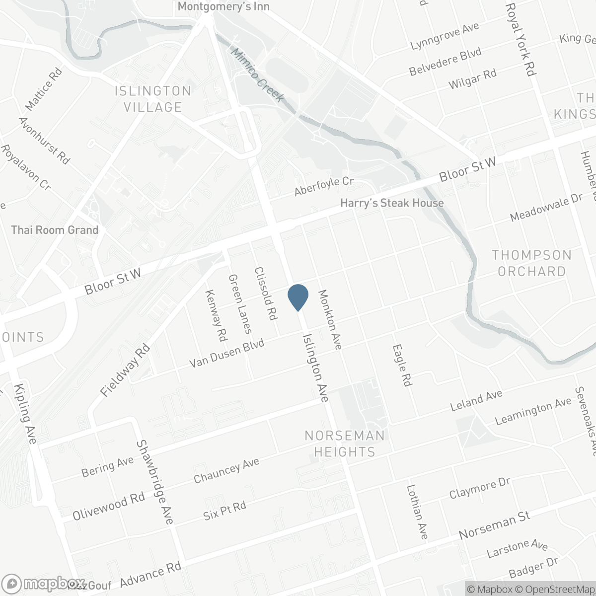 1187 ISLINGTON AVENUE, Toronto, Ontario M8Z 4S8